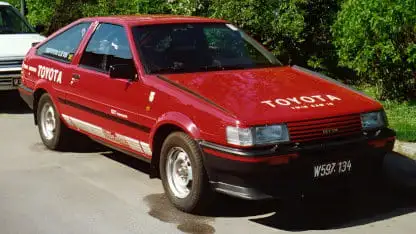 Corolla wie gekauft von vorne