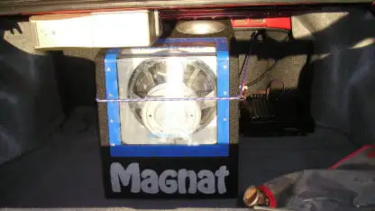 Eingebaute Stereoanlage