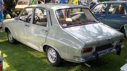 Renault 12 von hinten