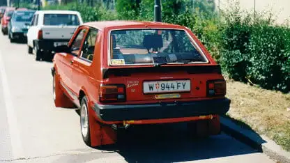 Starlet wieder zivil von hinten