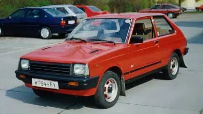 Starlet leicht verändert von vorne