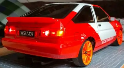 Erste Heckansicht fast fertig