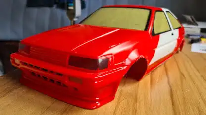 Lackieren fertig Frontansicht