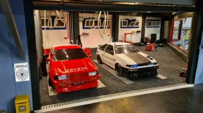 Corolla in der Werkstatt