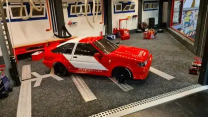 Corolla in der Werkstatt