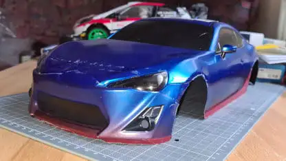 Karosserie fertig lackiert von vorne