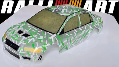 Karosserie teillackiert