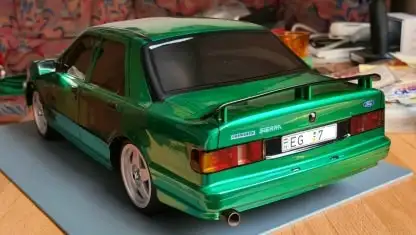 Fertiges Auto hinten