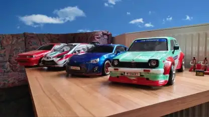 Gruppenfoto mit meinen anderen Autos