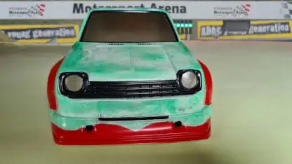 Lackieren fertig vorne