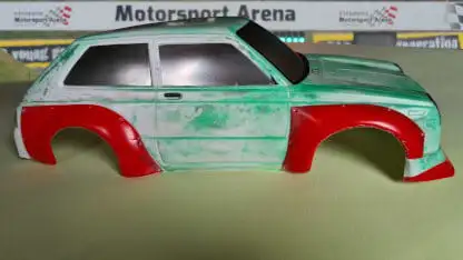 Lackieren fertig seitlich