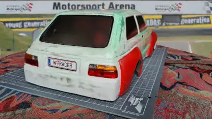 Reflektoren eingebaut hinten