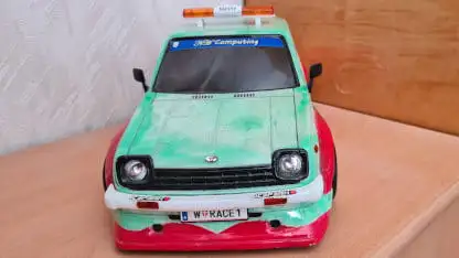 Umbau zum Safety-Car Vorderansicht