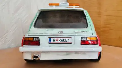 Umbau zum Safety-Car Rückansicht